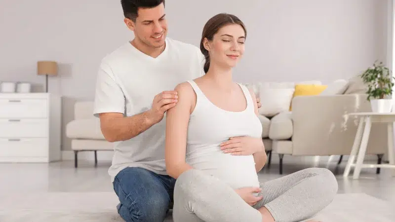 ماساژ بدن در بارداری